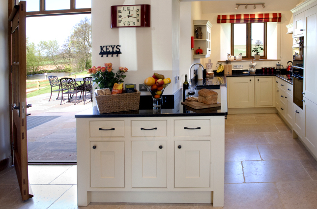 Kitchen, The Stables, Monkhall Holiday Cottages, Herefordshire Kitchen