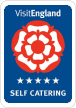 Vist England 5 Stars Self Catering Visit England logo